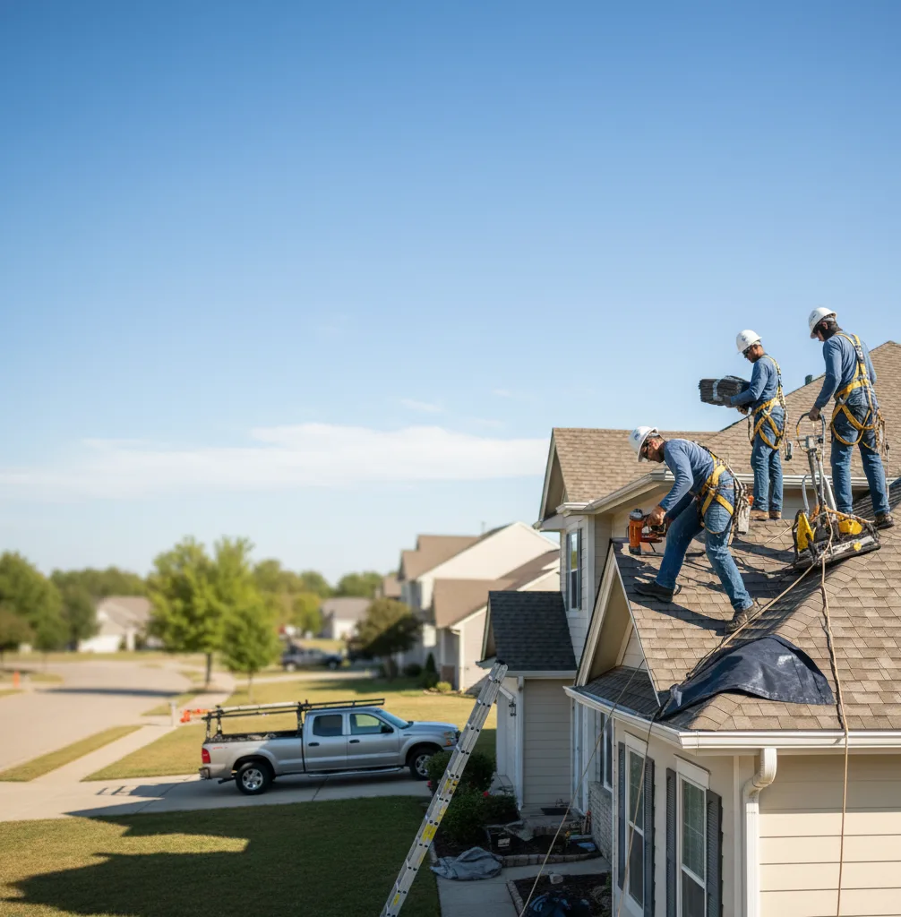 Roof Repair in Muldrow